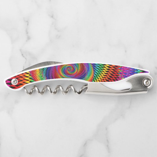 Gewellter Kellnermesser (Rückseite)