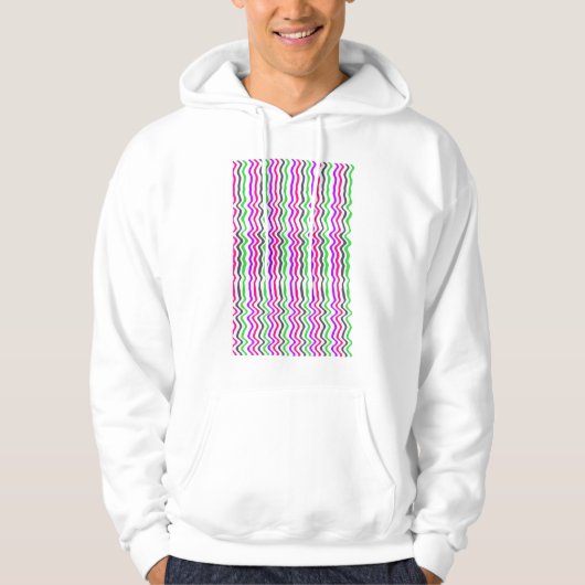 Gewellter Streifen 2014 Hoodie (Vorderseite)