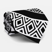 Gewelltes Stammes- ethnisches Boho Muster Krawatte (Gerollt)