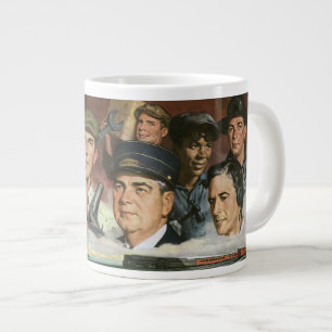 Gewerbe Berufe, Retro Patriotismus Patriotismus Jumbo-Tasse