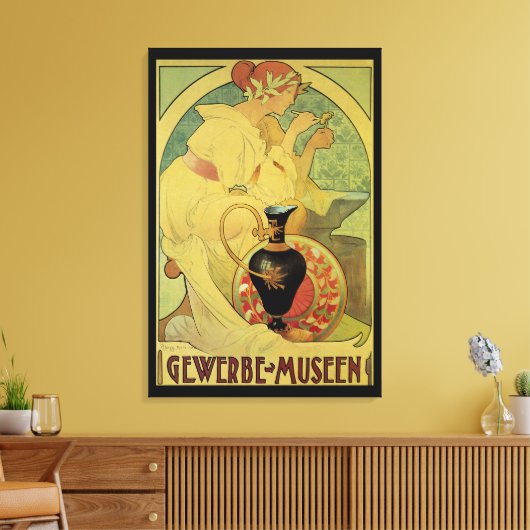 Gewerbe Museen Leinwanddruck (Insitu (Wohnzimmer))
