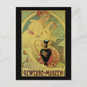 Gewerbe Museen Postkarte