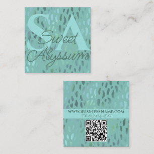 Gewerbeausstellungs-Promotion-Pop-Up-Unternehmen g Quadratische Visitenkarte