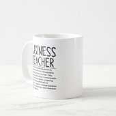 Gewerbelehrer Kaffeetasse (Vorderseite Links)