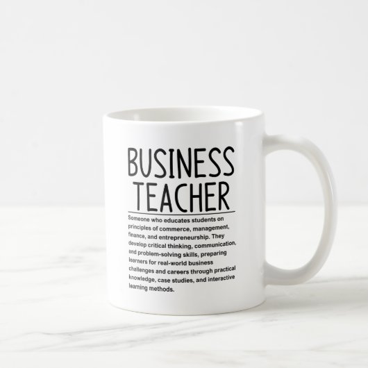 Gewerbelehrer Kaffeetasse (Rechts)