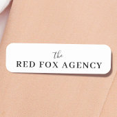 Gewerbename | Unternehmen Namensschild