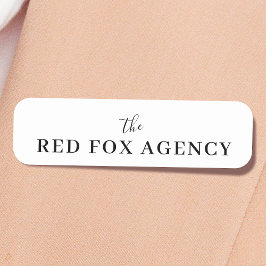 Gewerbename | Unternehmen Namensschild