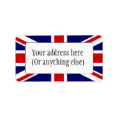 Gewerkschaft Adressaufkleber (Vorne)