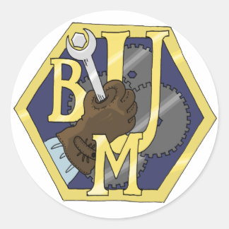 Gewerkschaft-Aufkleber für Masthähnchen Runder Aufkleber