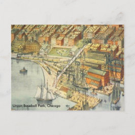 Gewerkschaft Baseball Park 1. Zuhause des Postkarte