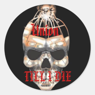 Gewerkschaft Bis ich Aufkleber Die