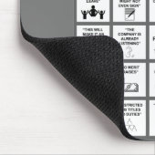 Gewerkschaft Busting Bingo Maus Pad Mousepad (Ecke)