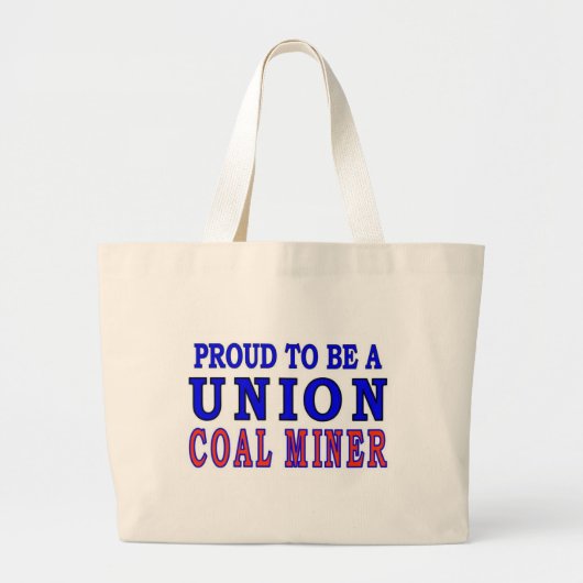 GEWERKSCHAFT COAL MINER JUMBO STOFFBEUTEL (Vorne)