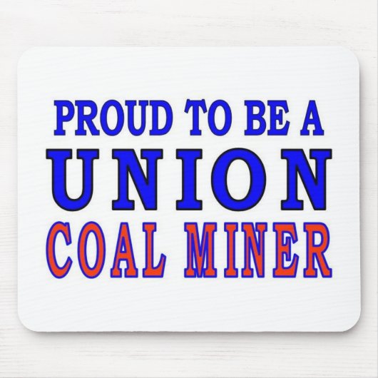 GEWERKSCHAFT COAL MINER MOUSEPAD (Vorne)