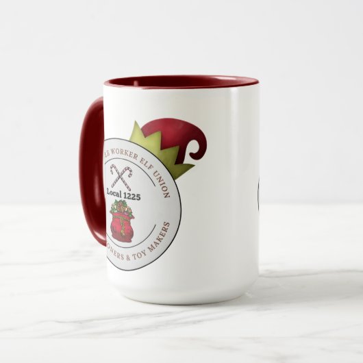 Gewerkschaft Confectioners ToyMaker Tasse (Vorderseite Links)