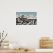 Gewerkschaft-Depot-Eisenbahn Nordseite Poster (Küche)