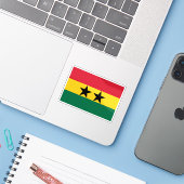 Gewerkschaft der Flagge afrikanischer Staaten (Gha Aufkleber (Laptop mit iPhone)