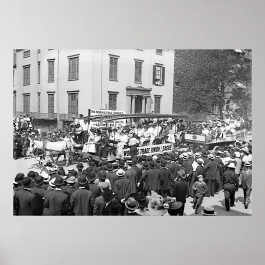 Gewerkschaft der Frauen: 1908 Poster (Vorne)