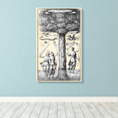 Gewerkschaft der Oppositen Symbolische Alchimie Leinwanddruck (Insitu (Holzboden))