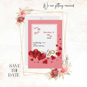 Gewerkschaft der Papierkarte, der Save the Date au