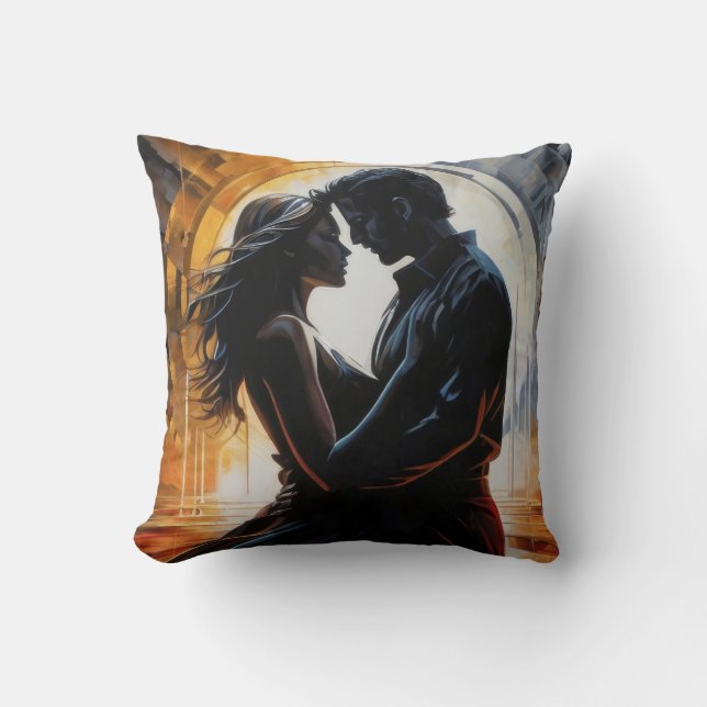 Gewerkschaft des Herzens Kissen (Vorderseite)