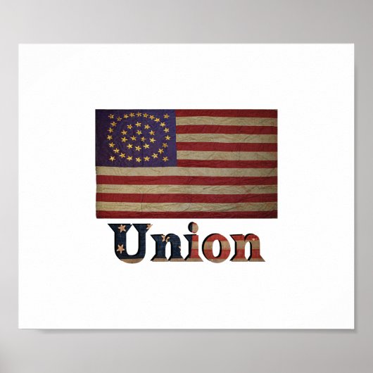 Gewerkschaft des zivilen Krieges Phantastisch Char Poster (Vorne)