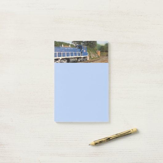 Gewerkschaft Eisenbahn Northbound an Stier Post-it Klebezettel (Auf Schreibtisch)