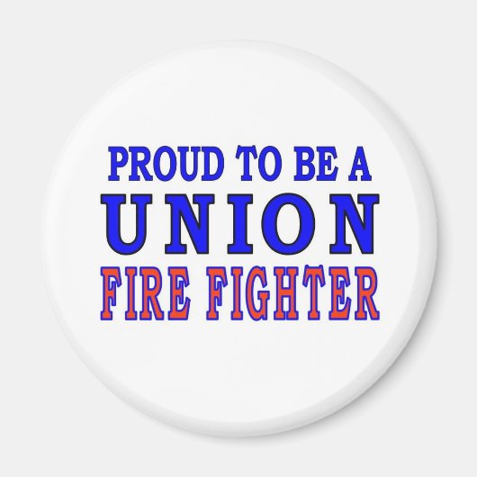 GEWERKSCHAFT FEUERKÄMPFE MAGNET (Vorne)