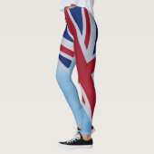 Gewerkschaft Flag Bammer auf Leggings (Links)