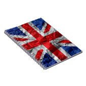 Gewerkschaft-Flag-Jack-Flag-Notebook Notizblock (Rechte Seite)