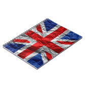 Gewerkschaft-Flag-Jack-Flag-Notebook Notizblock (Linke Seite)