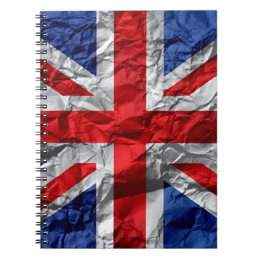 Gewerkschaft-Flag-Jack-Flag-Notebook Notizblock (Vorderseite)