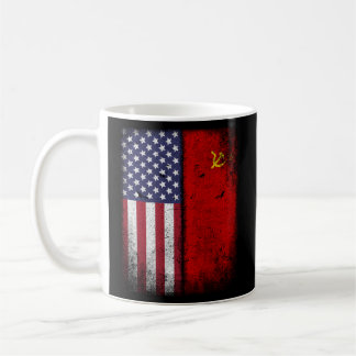 Gewerkschaft-Flag Sozialistin Hammerkeule Cccp Uss Kaffeetasse