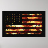 Gewerkschaft Flag, Zivil War, US Flagge, USA Poster (Vorne)