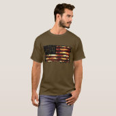 Gewerkschaft Flag, Zivil War, US Flagge, USA T-Shirt (Vorne ganz)