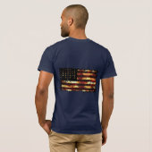 Gewerkschaft Flag, Zivil War, US Flagge, USA T-Shirt (Schwarz voll)