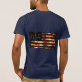 Gewerkschaft Flag, Zivil War, US Flagge, USA T-Shirt (Rückseite)