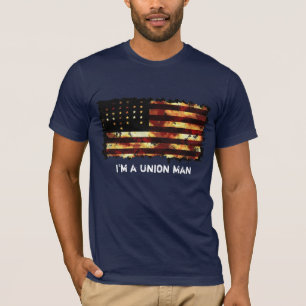 Gewerkschaft Flag, Zivil War, US Flagge, USA T-Shirt