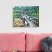 Gewerkschaft Frühjahr - Porcupine Bergsee-Zauber Leinwanddruck (Insitu (Wohnzimmer))