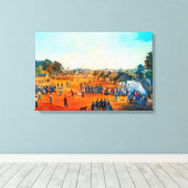 Gewerkschaft Gefangene bei Salisbury Baseball Game Leinwanddruck (Insitu (Holzboden))