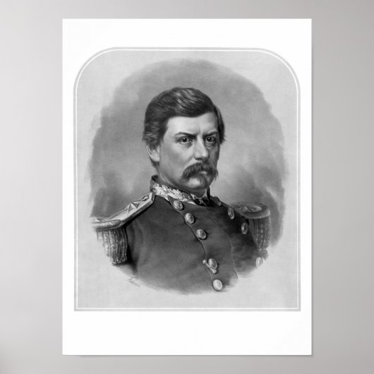 Gewerkschaft General George McClellan Poster (Vorne)