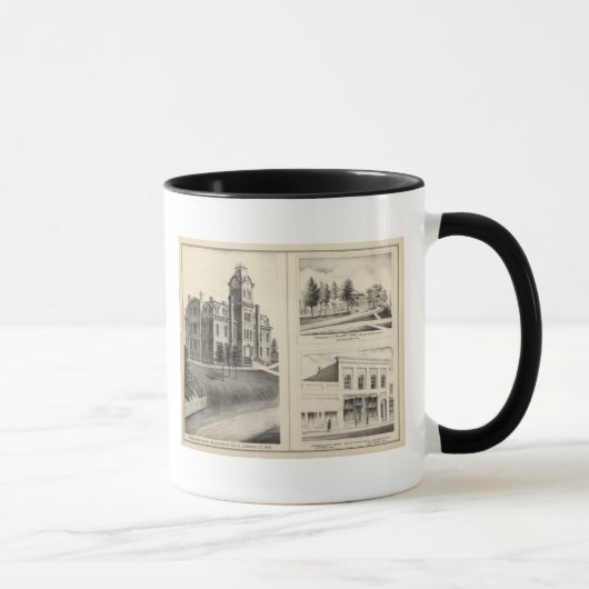 Gewerkschaft High School, Residence & Jackson Land Tasse (Rechts)