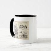 Gewerkschaft High School, Residence & Jackson Land Tasse (Vorderseite Links)