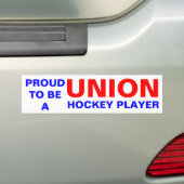 GEWERKSCHAFT HOCKEY PLAYER AUTOAUFKLEBER (Auf Auto)