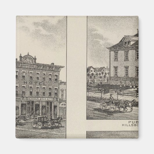 Gewerkschaft Hotel, Kansas Magnet (Vorne)