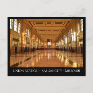 Gewerkschaft in Kansas City Postkarte