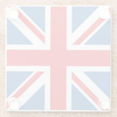 Gewerkschaft-/Jack-Design Glasuntersetzer (Rückseite)