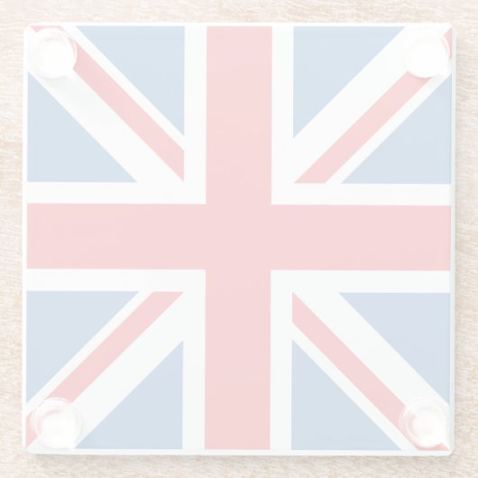 Gewerkschaft-/Jack-Design Glasuntersetzer (Rückseite)