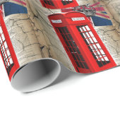 Gewerkschaft Jack Flaggenjubiläum Kronensprechkabi Geschenkpapier (Rolleneckpunkt)