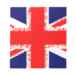 Gewerkschaft Jack london Fahne uk Notizblock